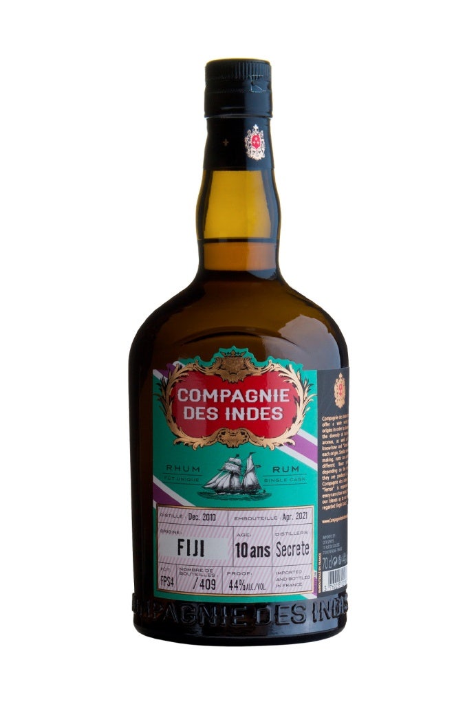 Compagnie des Indes Rum Fiji Secrete Distillery 10 Year 700ml