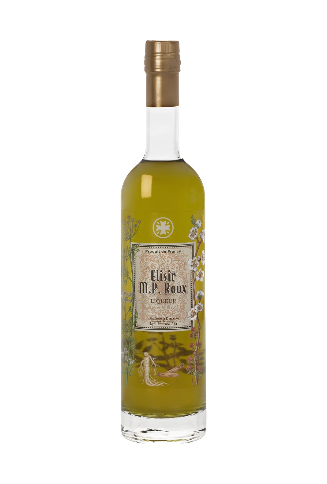Distilleries Et Domaines De Provence Elisir Roux No 2 Plant Liqueur Ddp 500ml