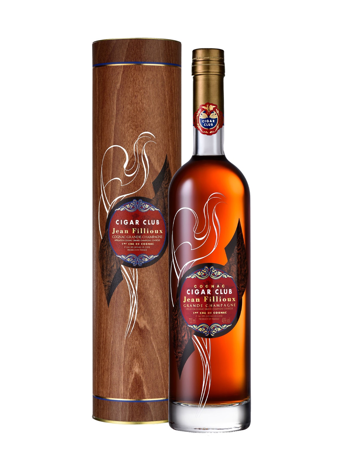 Jean Fillioux Cognac 'cigar Club' Grande Champagne 1er Cru 35 Ye