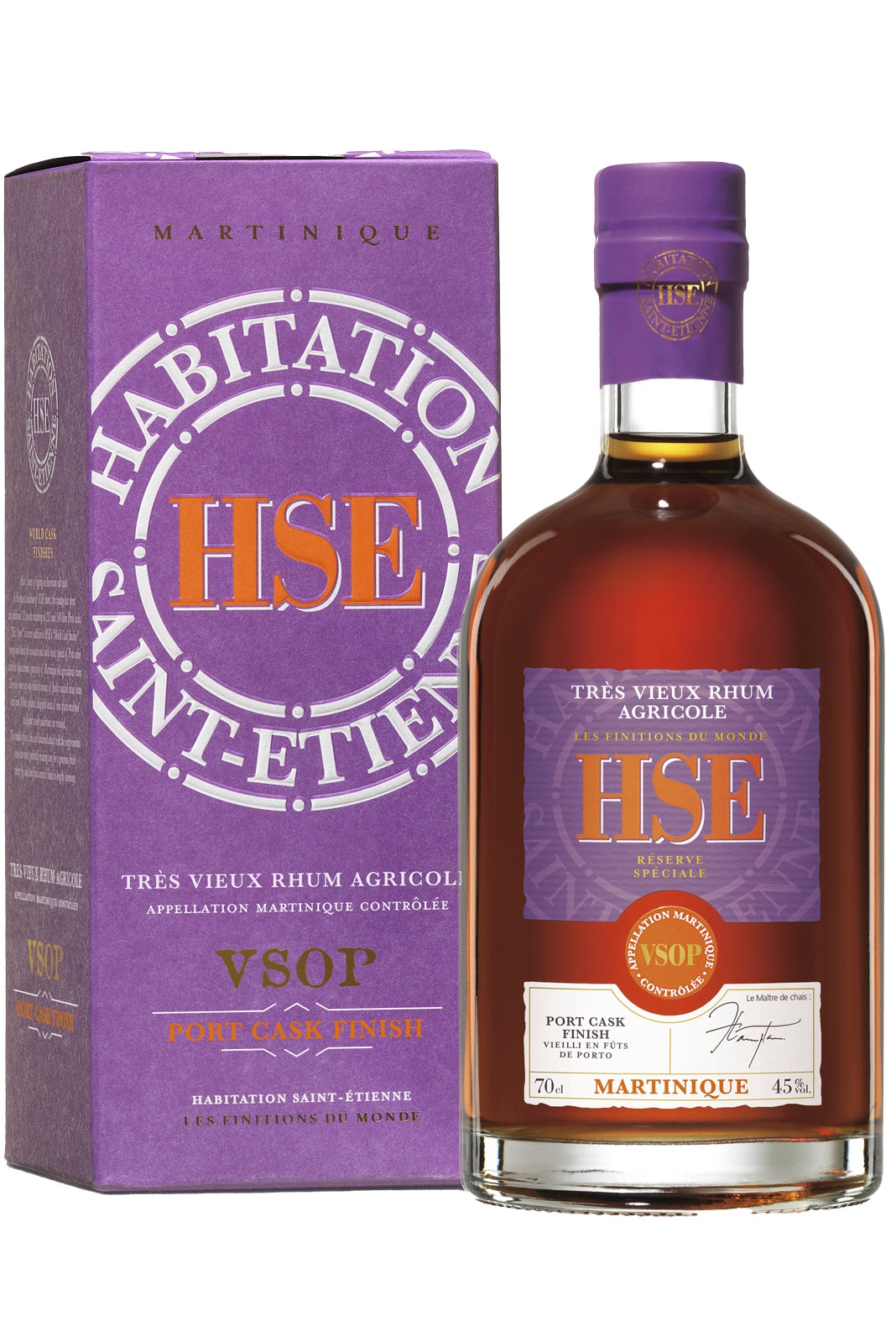 Habitation St Etienne Rum Agricole Vsop Porto 5 Years 700ml