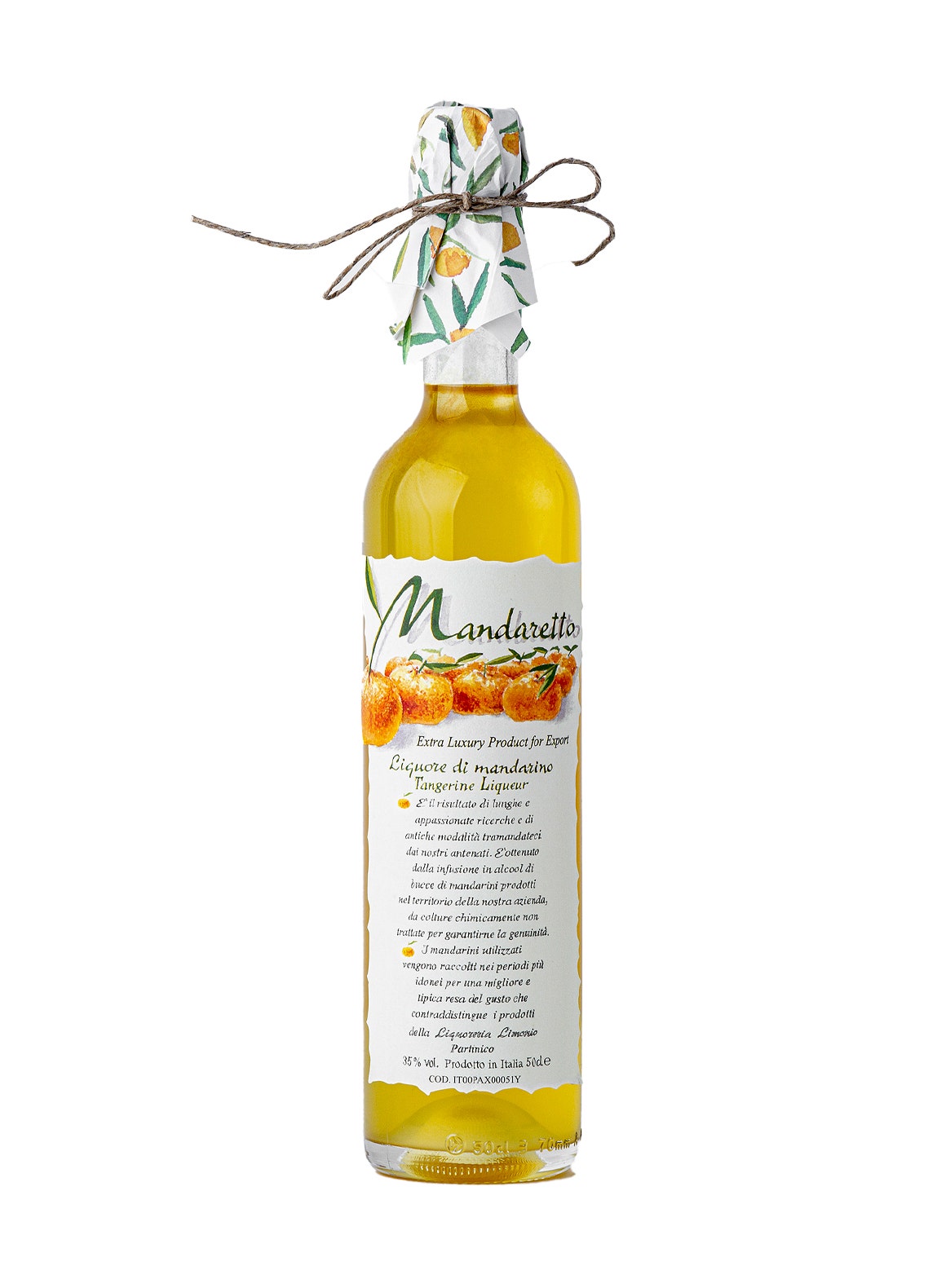 Limonio. Mandaretto Mandarine Liqueur 500ml