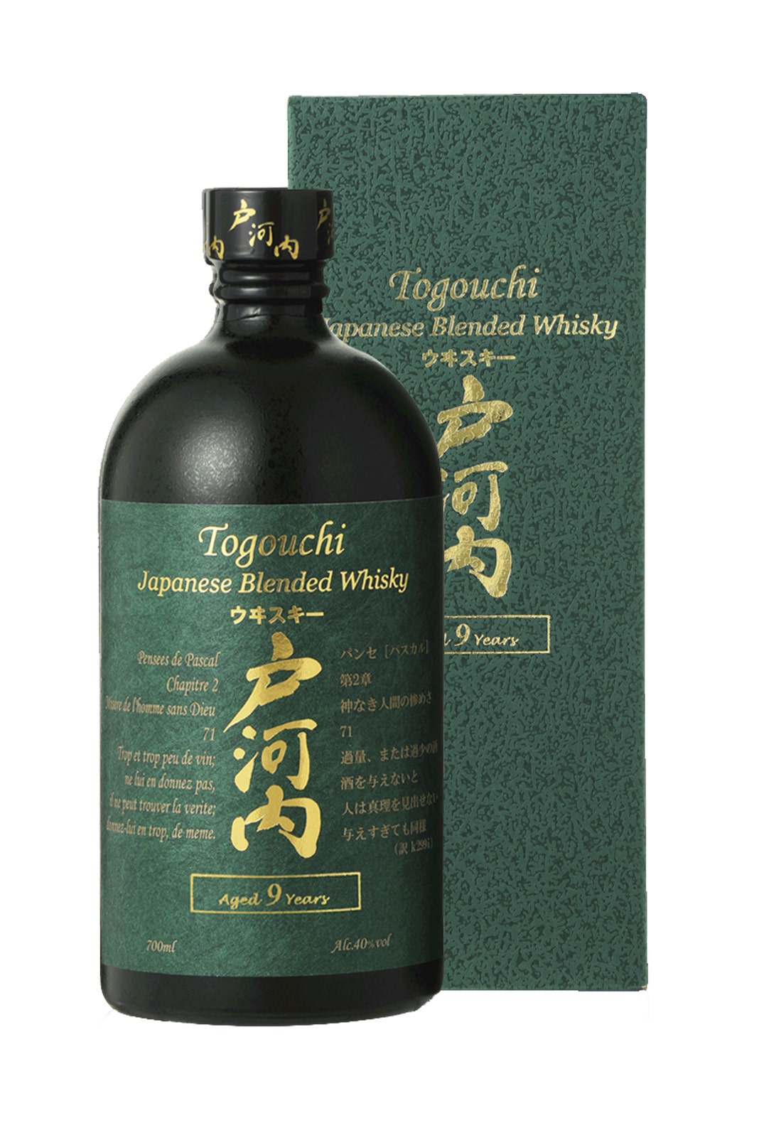 Togouchi 9 Year Old Blended Japanese Whisky 700ml