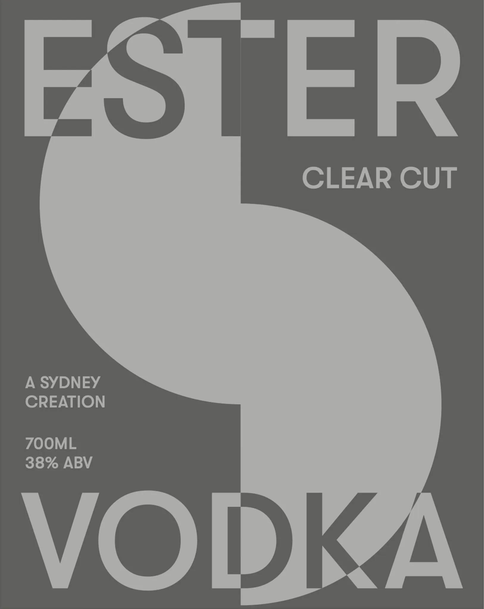 Ester Clear Cut Vodka 700ml