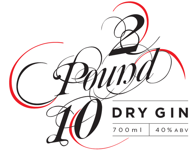 2 Pound 10 Dry Gin Drum 20Lt