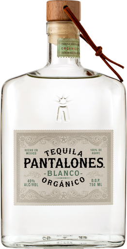 Pantalones Organic Tequila 100% Blue Agave Blanco Tequila 750