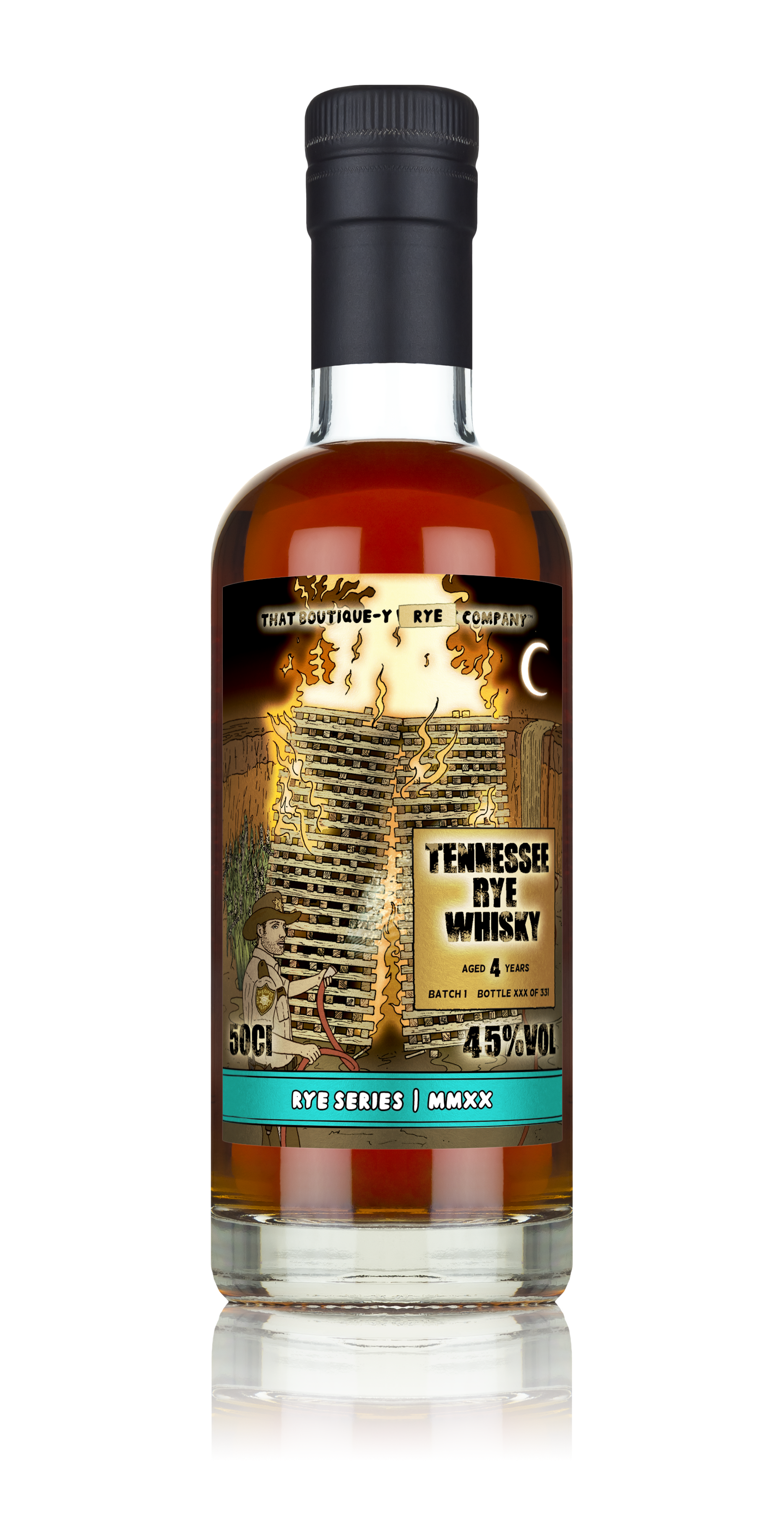 That Boutique-y Whisky Company Tennessee Rye Whisky - Batch 3 - 4 Year Old 500ml