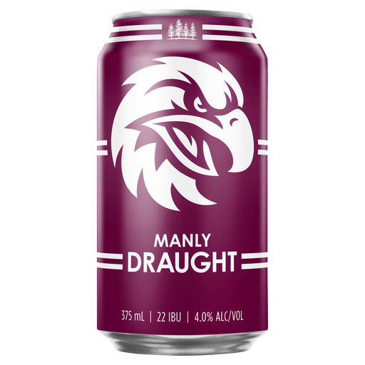 4 Pines Manly Warringah Eagles Lager 375ml