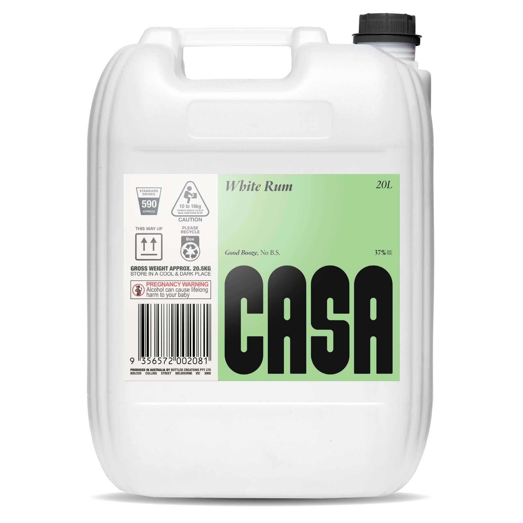 Casa Spirits White Rum 20 Lt