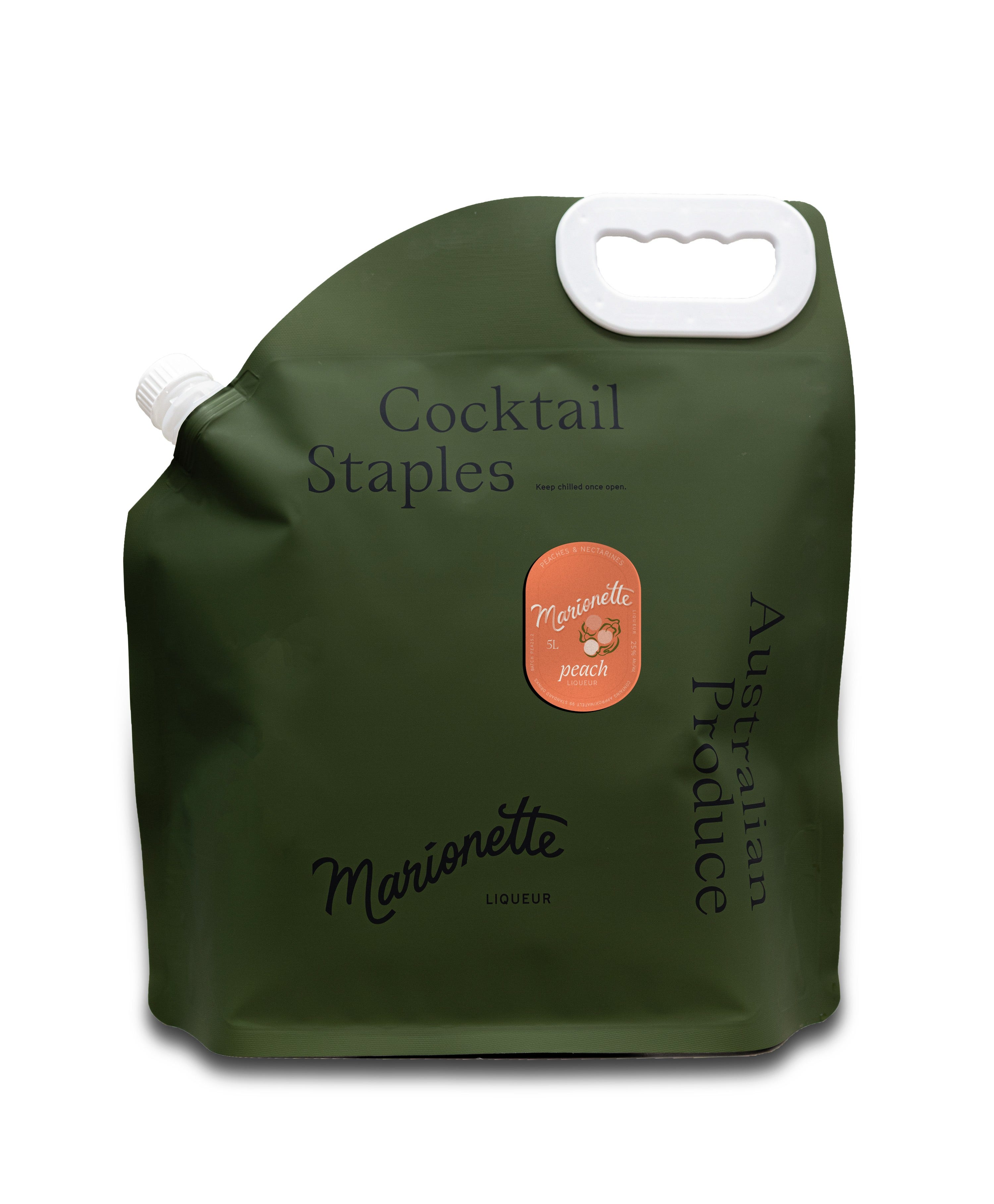 Marionette Peach Liqueur 5lt