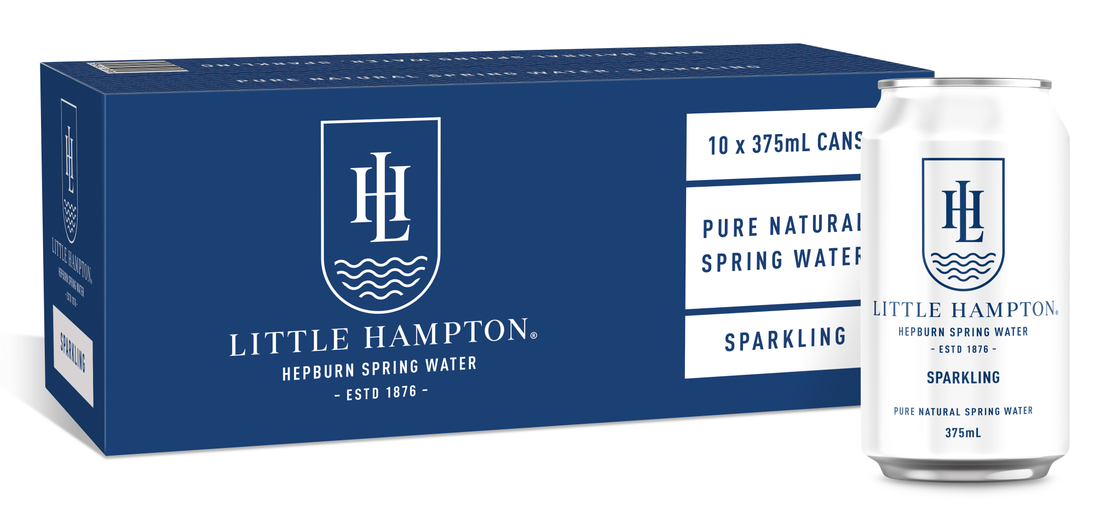 Little Hampton Sparkling Water Cans 375ml X10