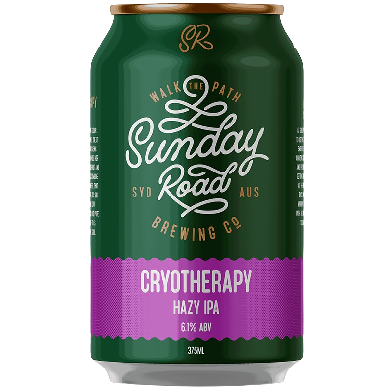 Sunday Road Brewing Cryotherapy Hazy Ipa 375ml