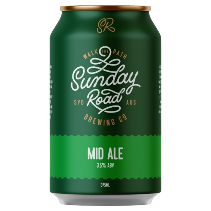 Sunday Road Brewing Mid Ale 375ml
