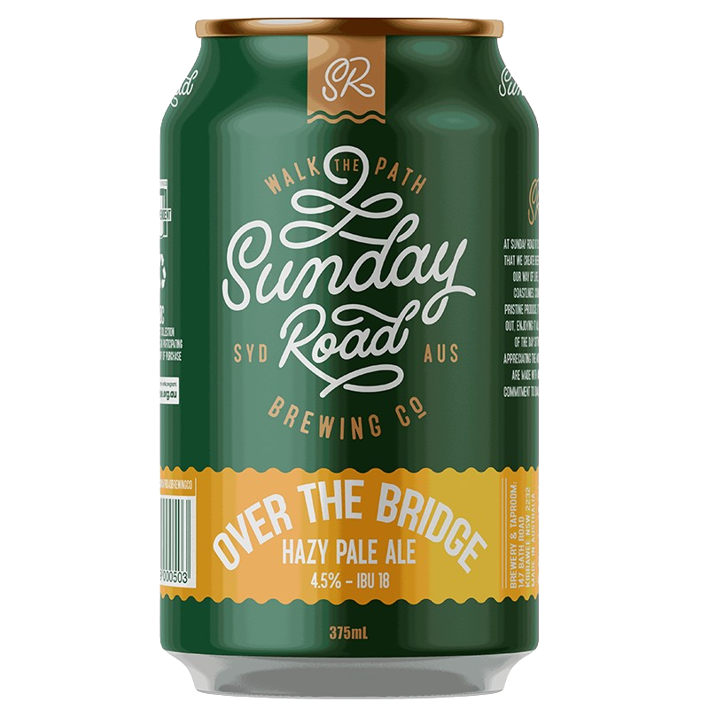 Sunday Road Brewing Over The Bridge Hazy Pale