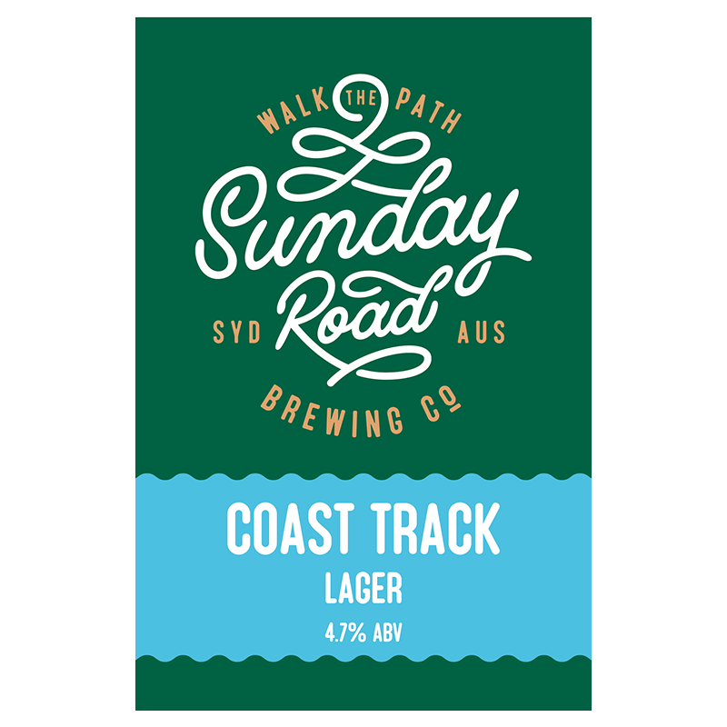 Sunday Road Brewing Coast Track Lager 49500ml