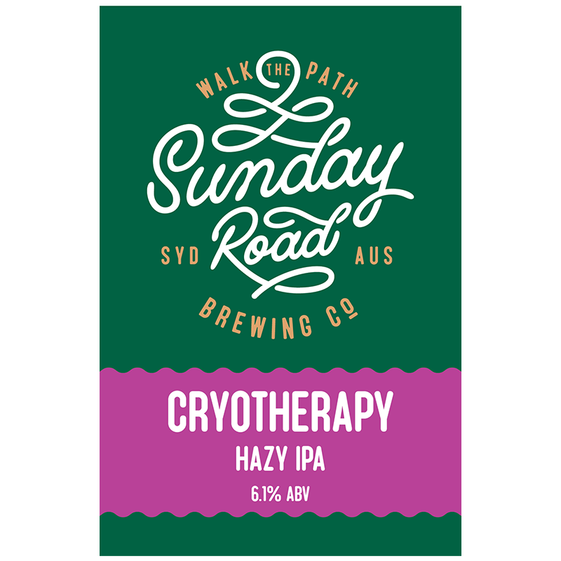 Sunday Road Brewing Cryotherapy Hazy Ipa 49500ml
