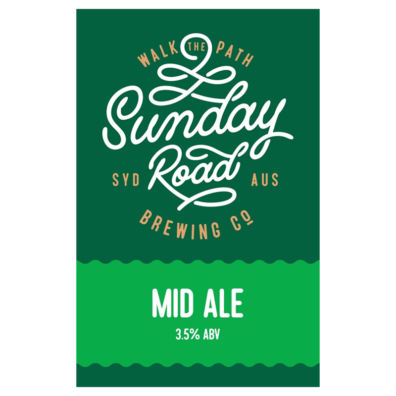 Sunday Road Brewing Mid Ale 49500ml