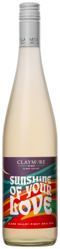 Claymore Estate Sunshine Of Your Love Pinot Gris 750ml