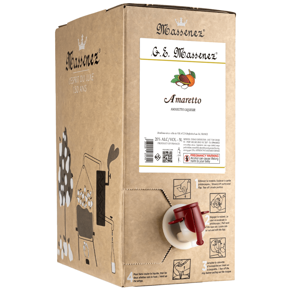 Massenez Amaretto Almond Liqueur Bulk 5Lt