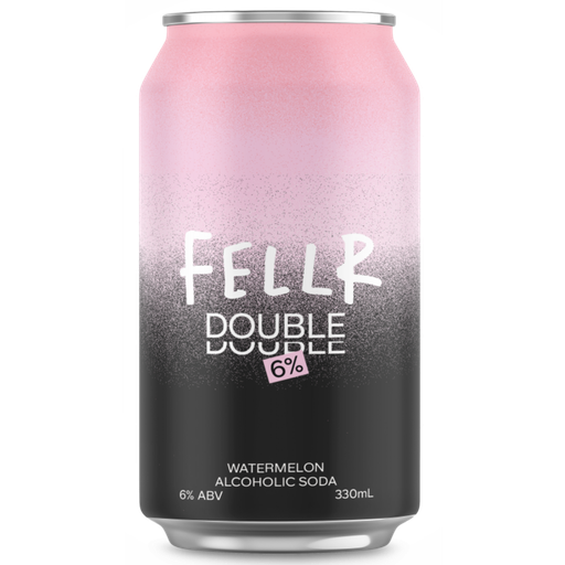 Fellr Double Alcoholic Soda Watermelon 330ml