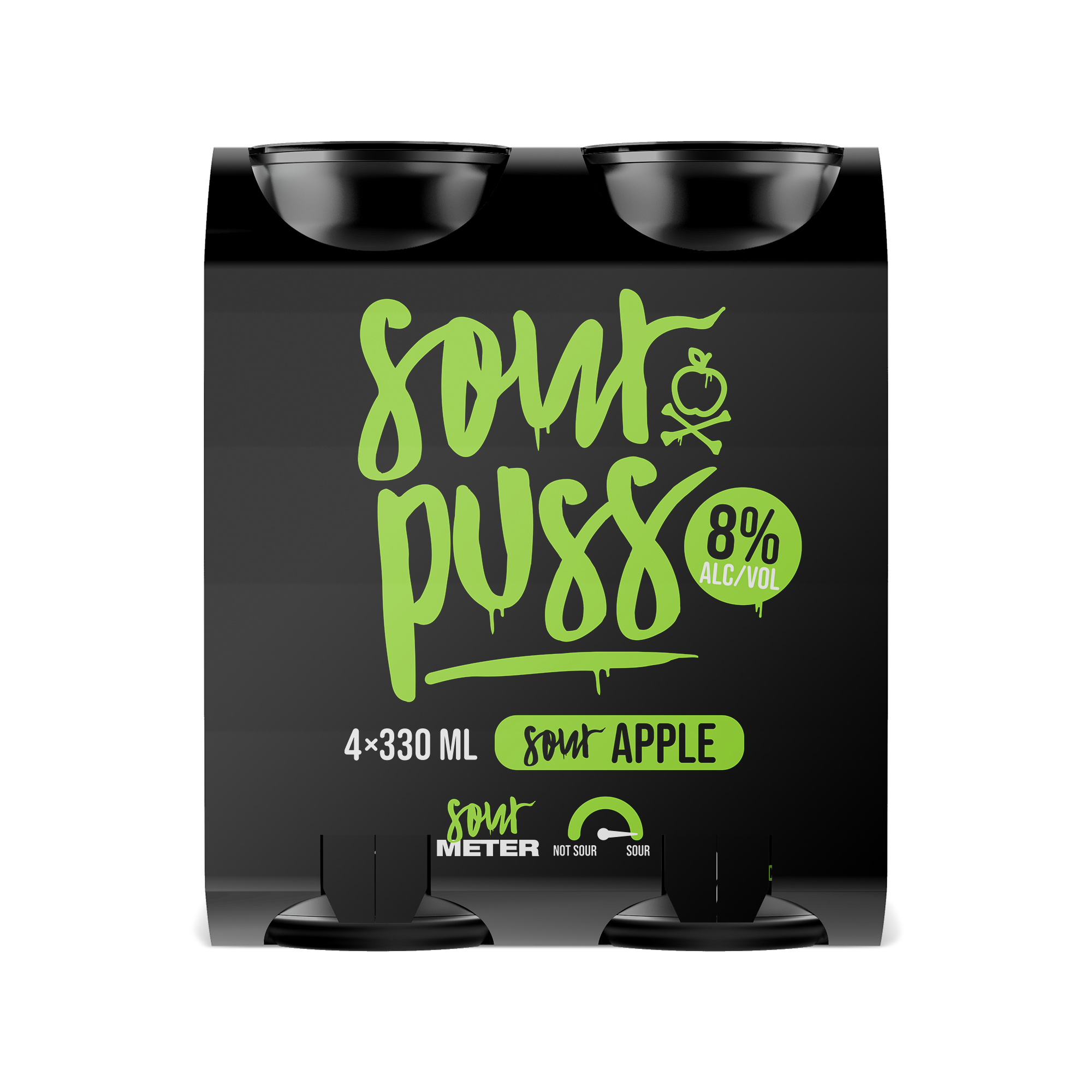 Sour Puss Apple Rtd 330ml