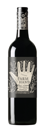 Farm Hand Organic Merlot 750ml