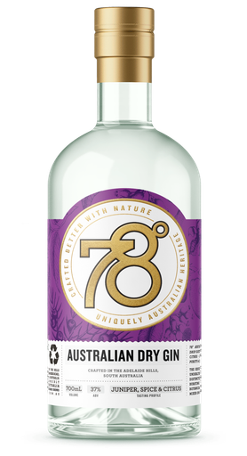78 Degrees Australian Dry Gin 700ml
