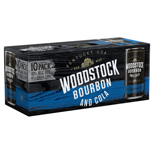 Woodstock Bourbon & Cola 200ml