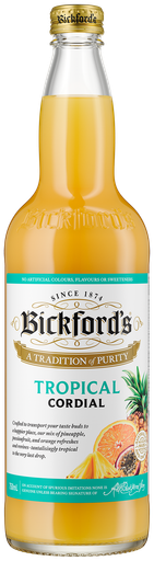 Bickfords Tropical Cordial 750ml