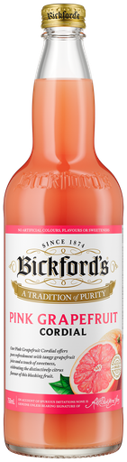 Bickfords Pink Grapefruit 8pk Cordial 750ml