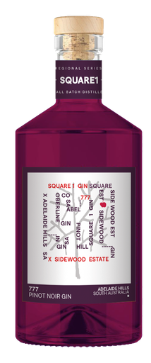 Square 1 Pinot Noir Gin - Sidewood Collaberation - 777 Clon