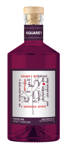 Square 1 Pinot Noir Gin - Sidewood Collaberation - Oberlin
