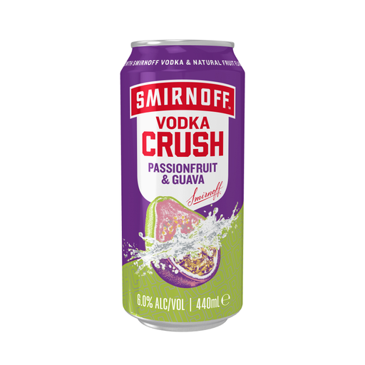 Smirnoff Crush Passion & Guava 440ml