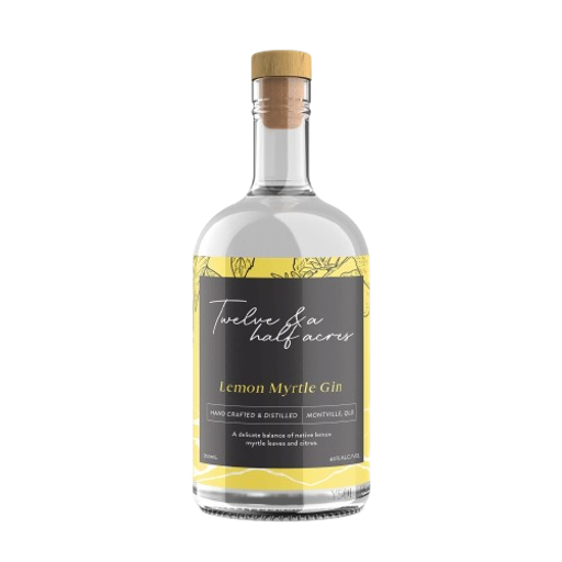 Twelve and a Half Acres Lemon Myrtle Gin 700ml