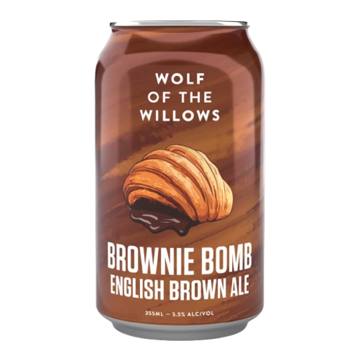 Wolf Of The Willows Brownie Bomb English Brown Ale 355ml