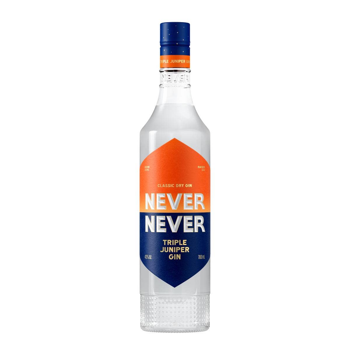 Never Never Triple Juniper Gin 700ml