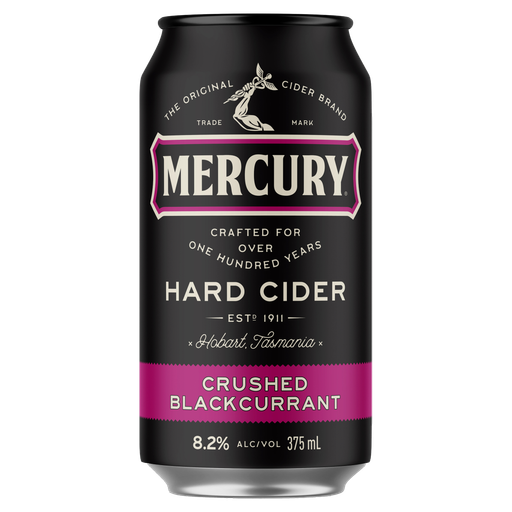Mercury Hard Cider Crushed Blackcurrant 375ml