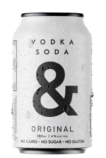 Ampersand Vodka & Soda 4% 330ml