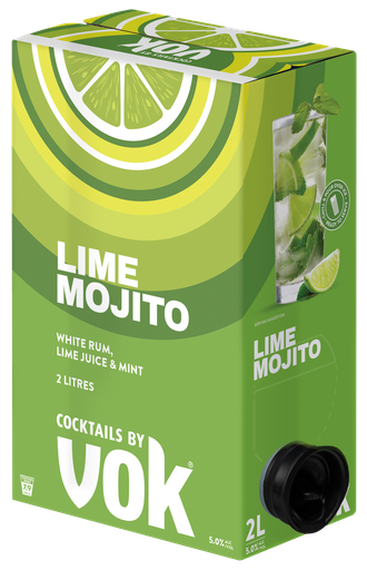 Vok Lime Mojito 2Lt
