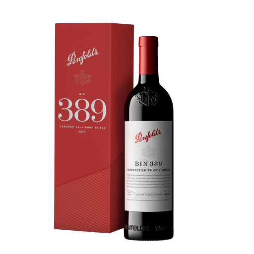 Penfolds Bin 389 Cabernet Shiraz 2023 Giftbox 750ML