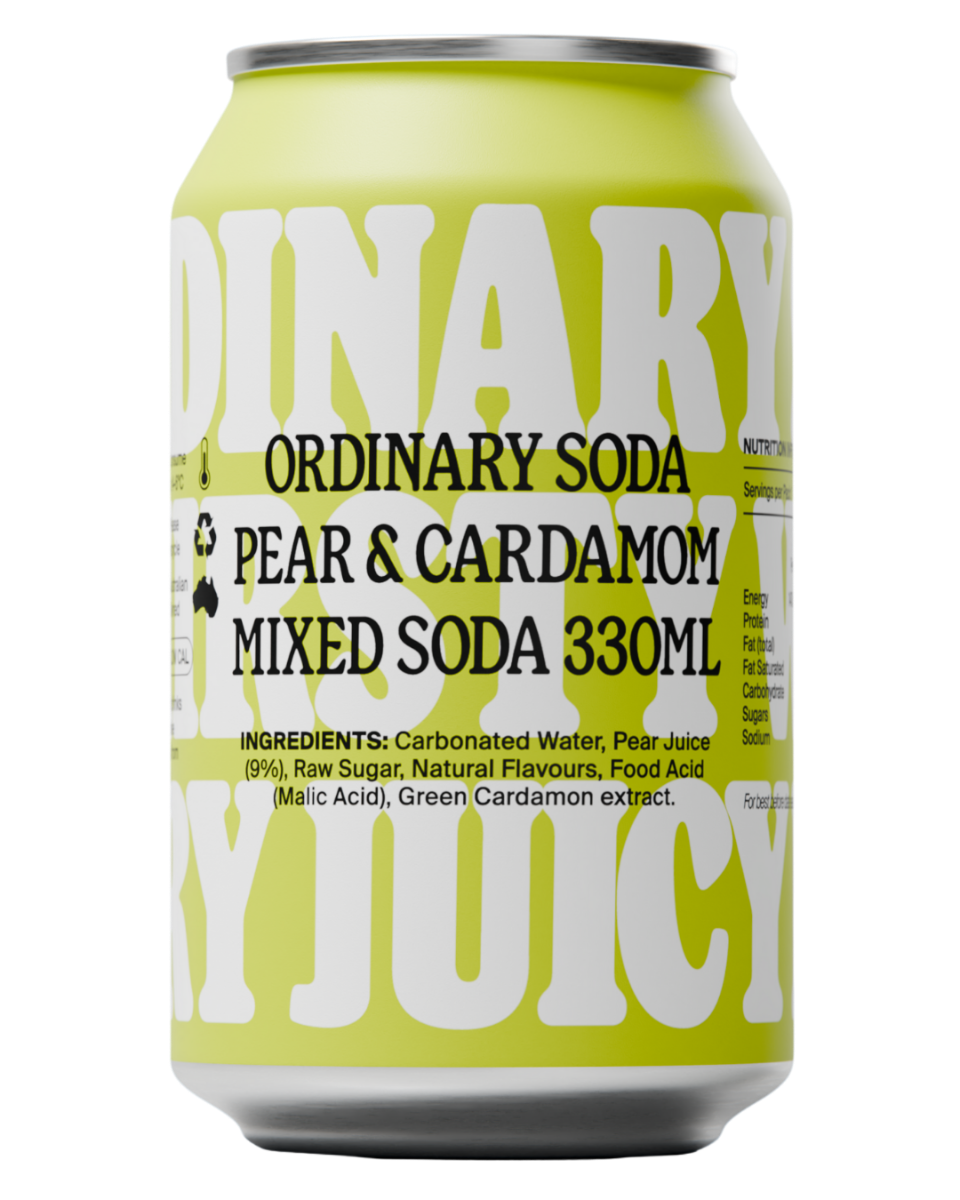 Ordinary Soda Pear & Cardamom 330ml
