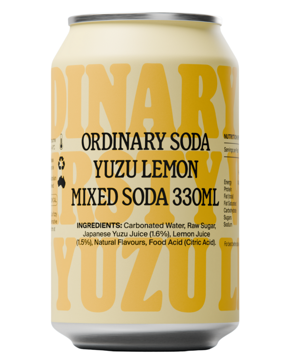 Ordinary Soda Yuzu Lemon 330ml