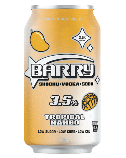 Barry Tropical Mango 3.5% 330ml