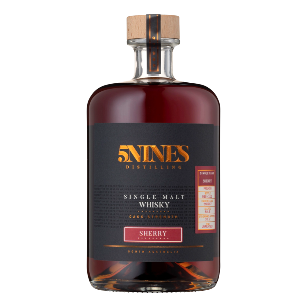 5 Nines Single Malt Px Sherry Cask Strength 5nd088 700ml