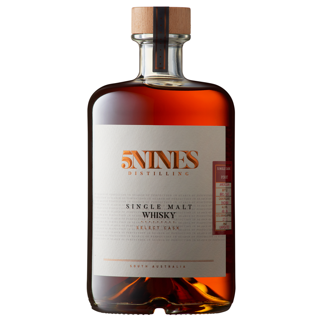 5 Nines Single Malt Chardonnay Cask 5nd112 700ml