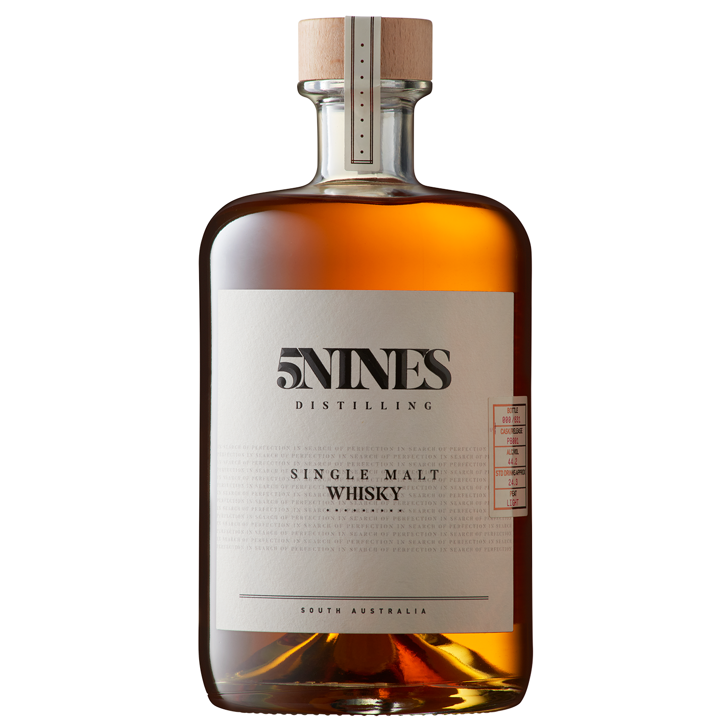 5 Nines Single Malt Vr – Bourbon/Sherry/Port Casks 700ml