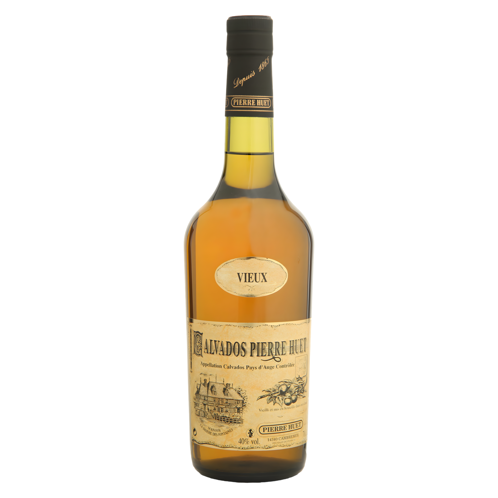 Pierre Huet Calvados Vieux 4 Years 700ml