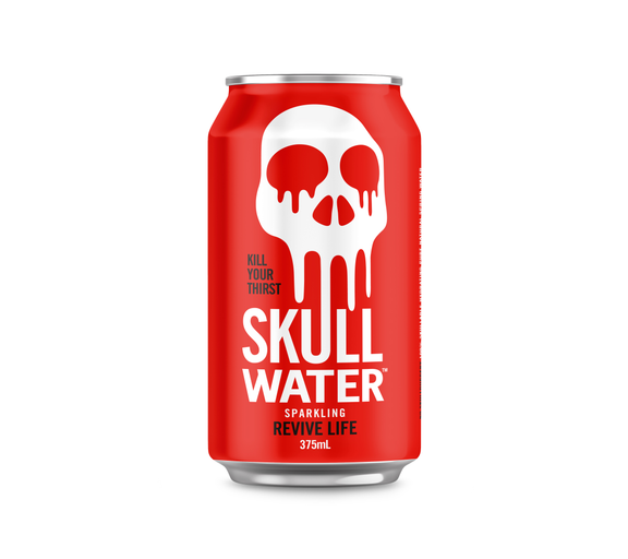 Skull Water Skull Sparkling Cans 375ml