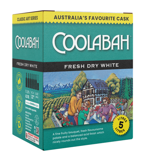 Coolabah Fresh Dry White Cask 5lt