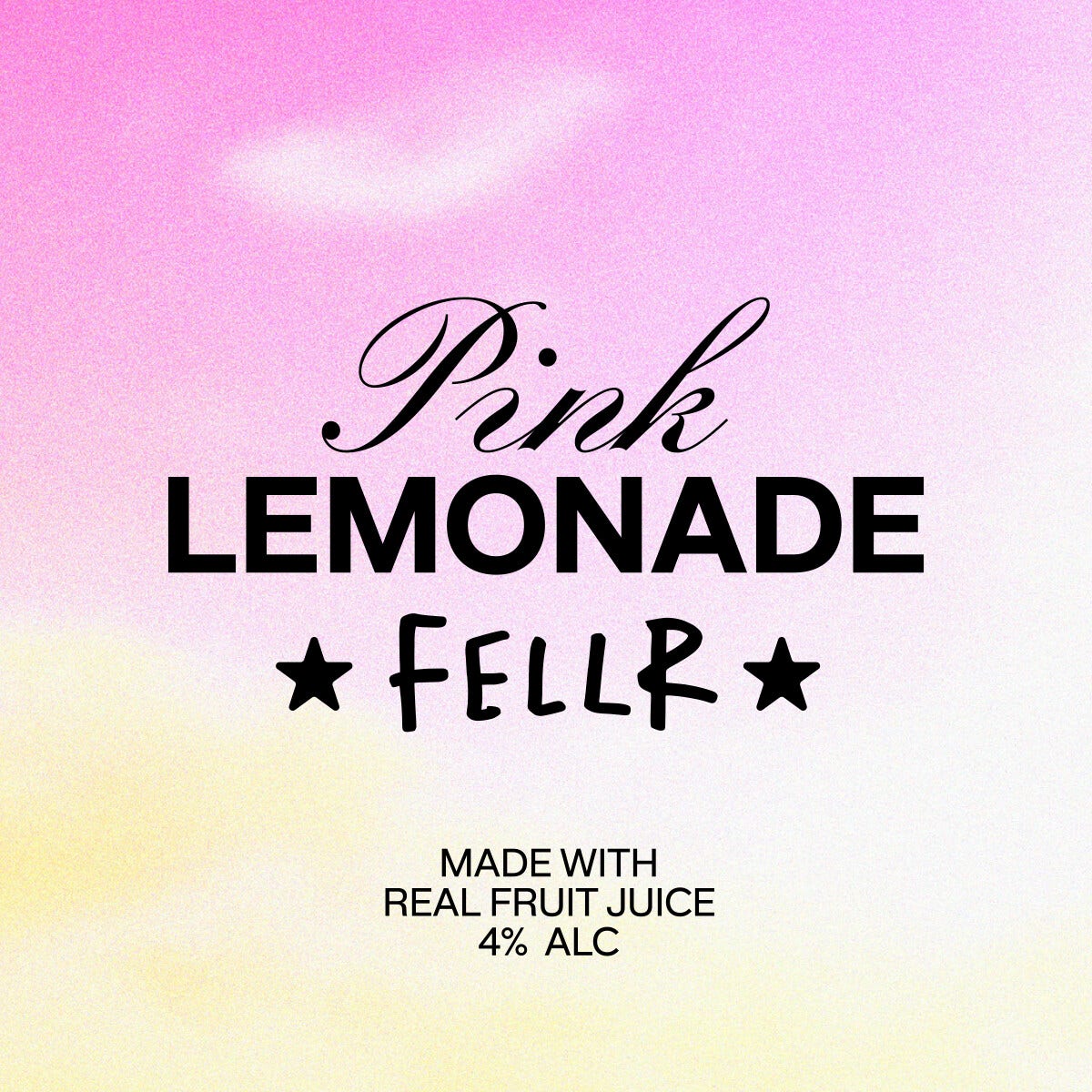 Fellr Alcoholic Soda Pink Lemonade 50Lt