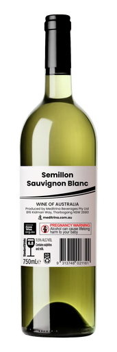 C/skin Semillion Sauvignon Blanc 750ml